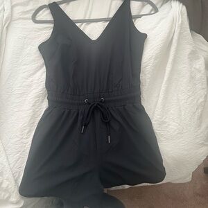 Abercrombie Black Romper- NWOT
